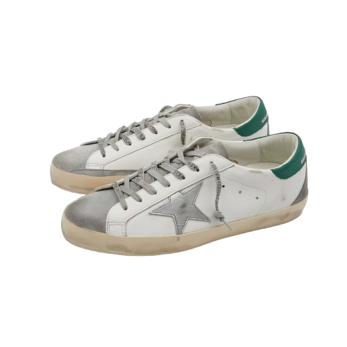 Golden Goose - White Silver Green
