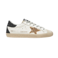 Golden Goose White Black Red Glitter