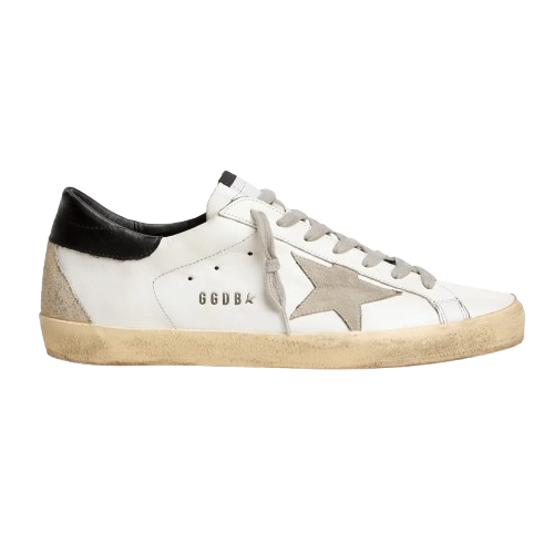 Golden Goose White Black Pink Mid