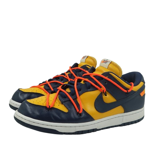 Off White Nike Dunk Low - University Gold