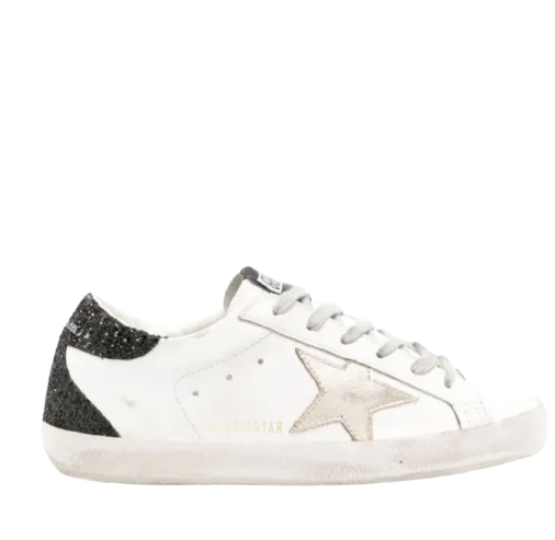 Golden Goose White black rose