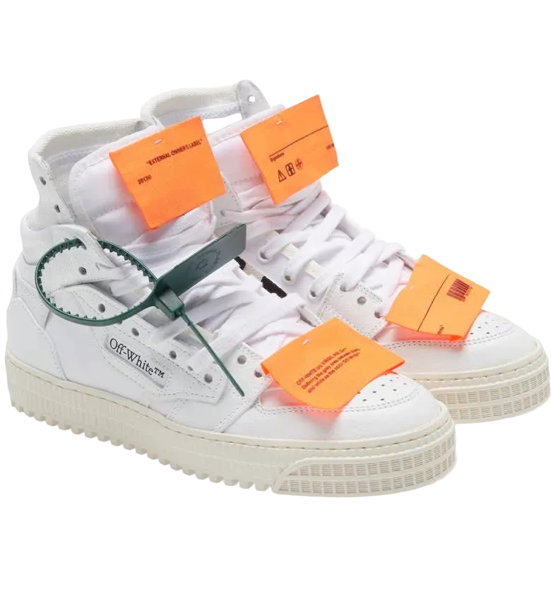 Off White High - White Orange