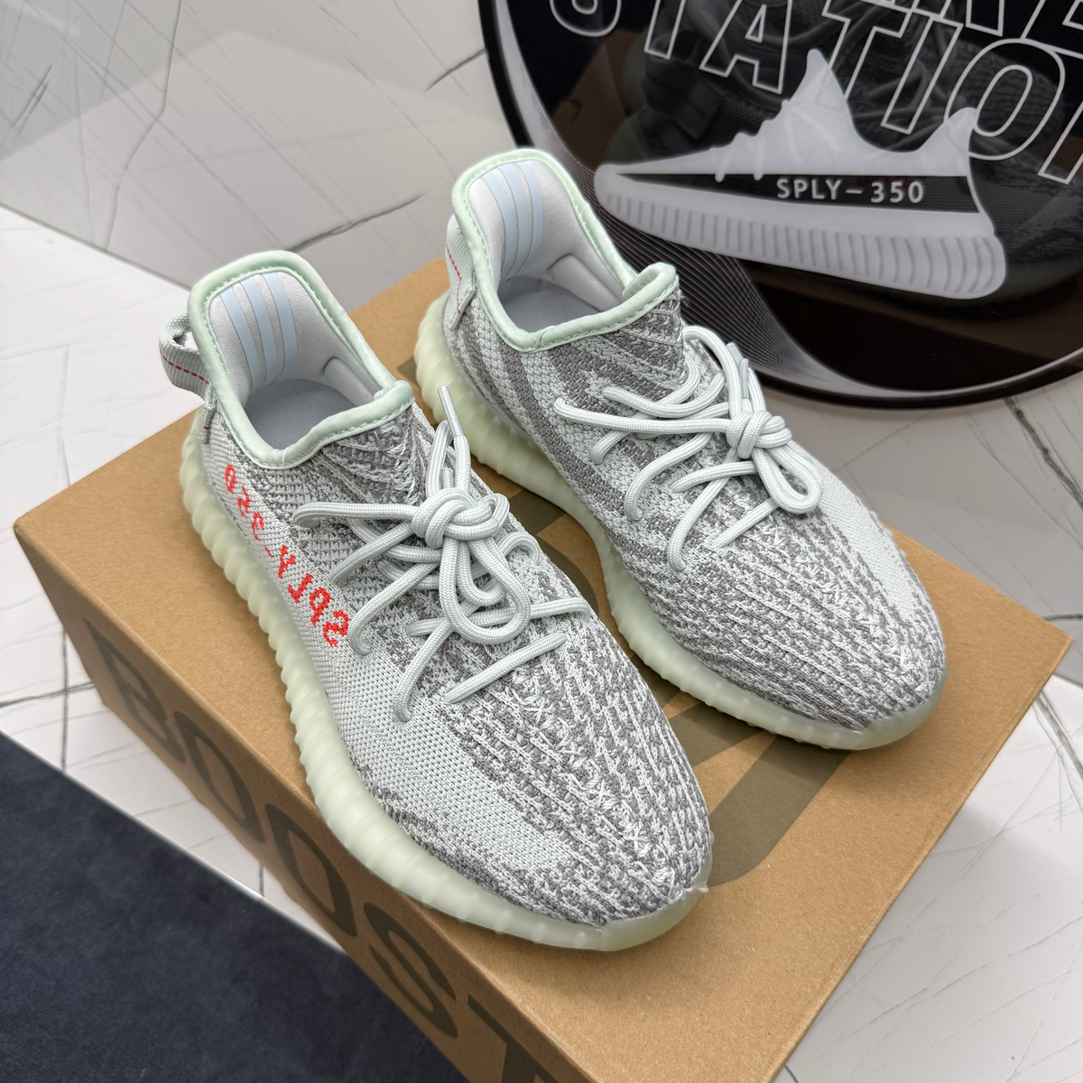 Yeezy Blue Tint