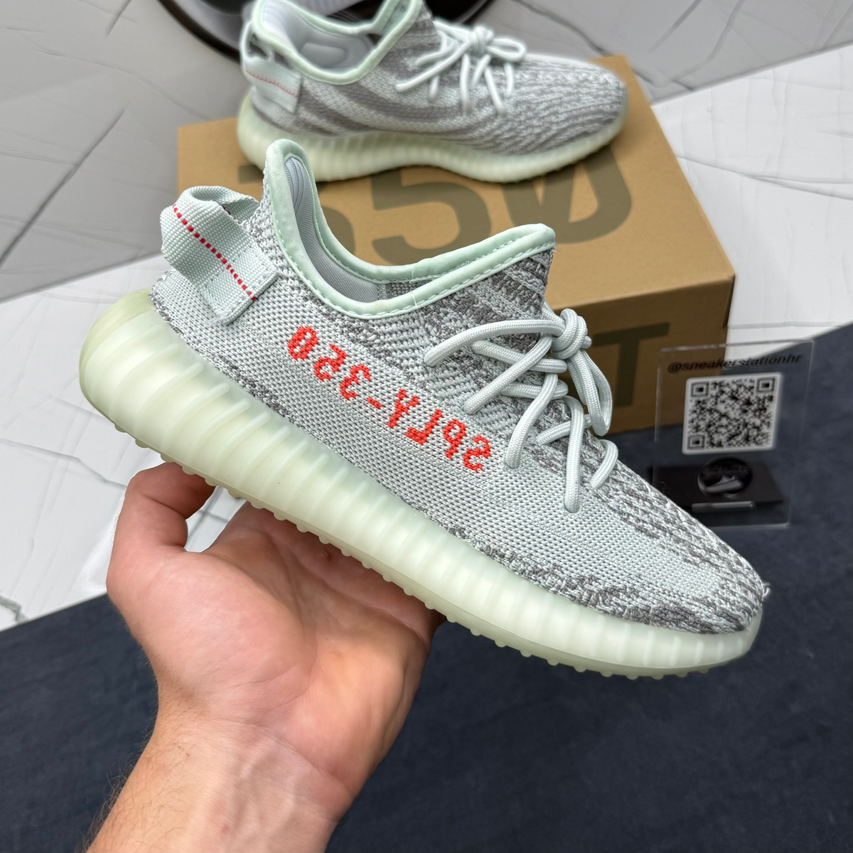 Yeezy Blue Tint