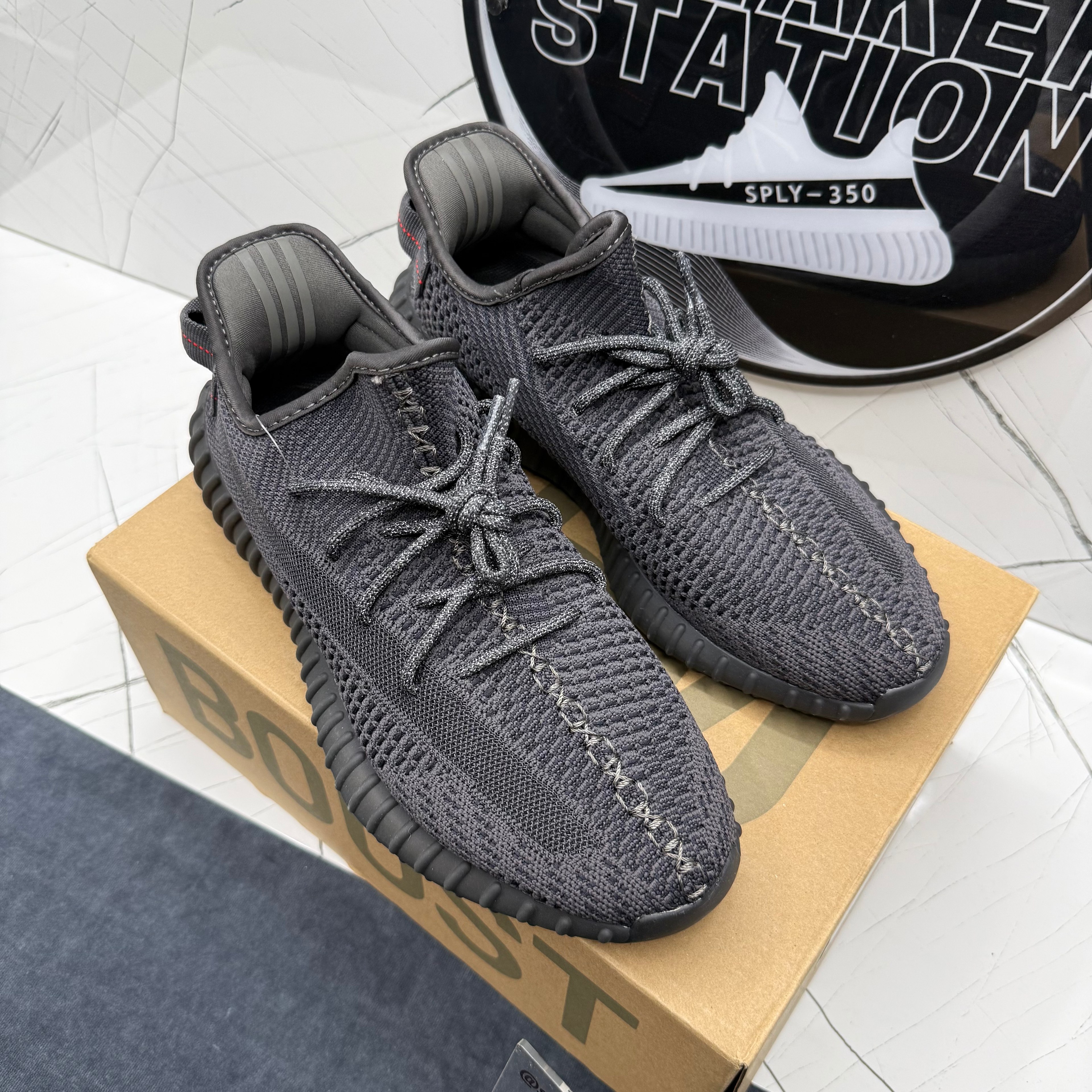 Yeezy Black Reflective