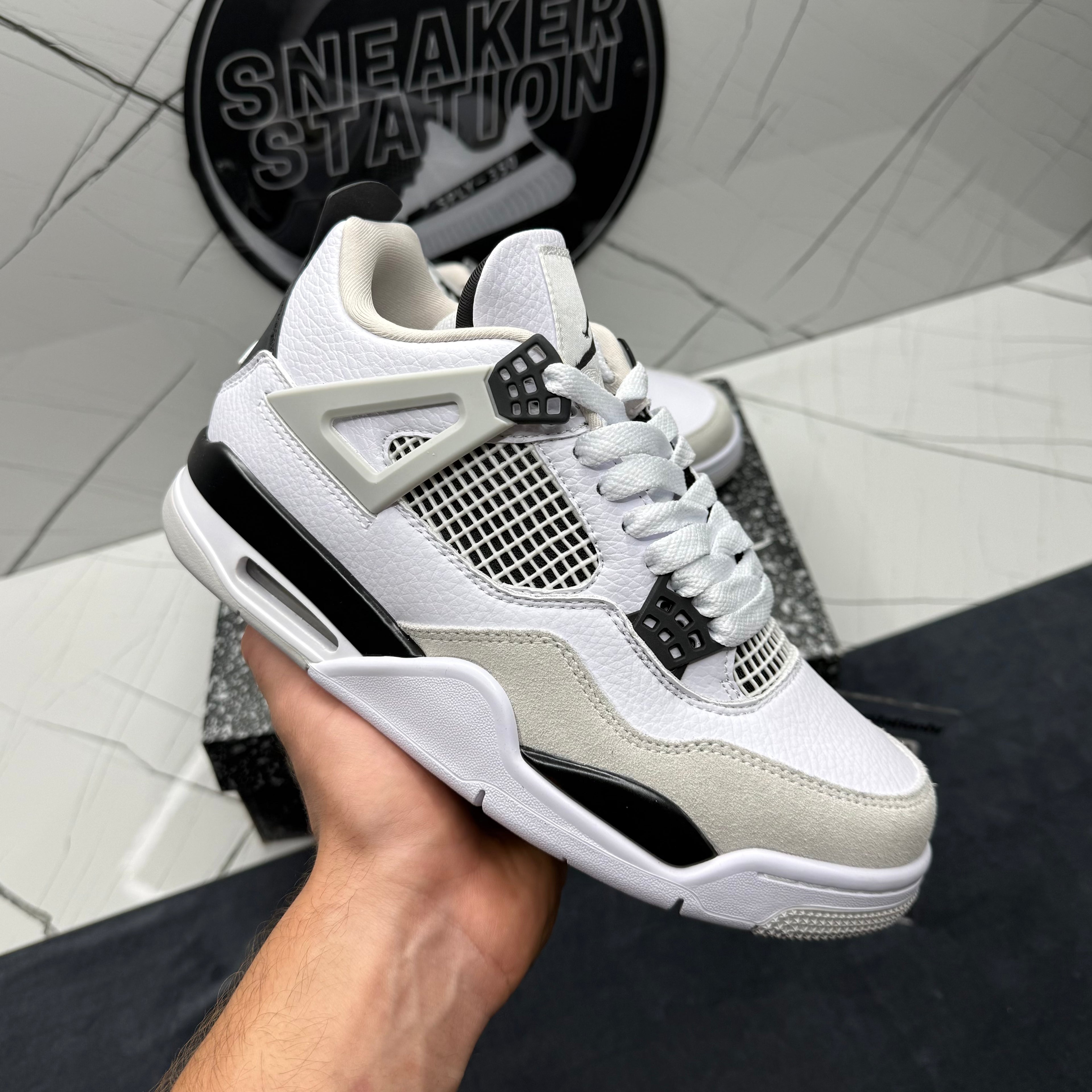 Jordan 4 Military Black