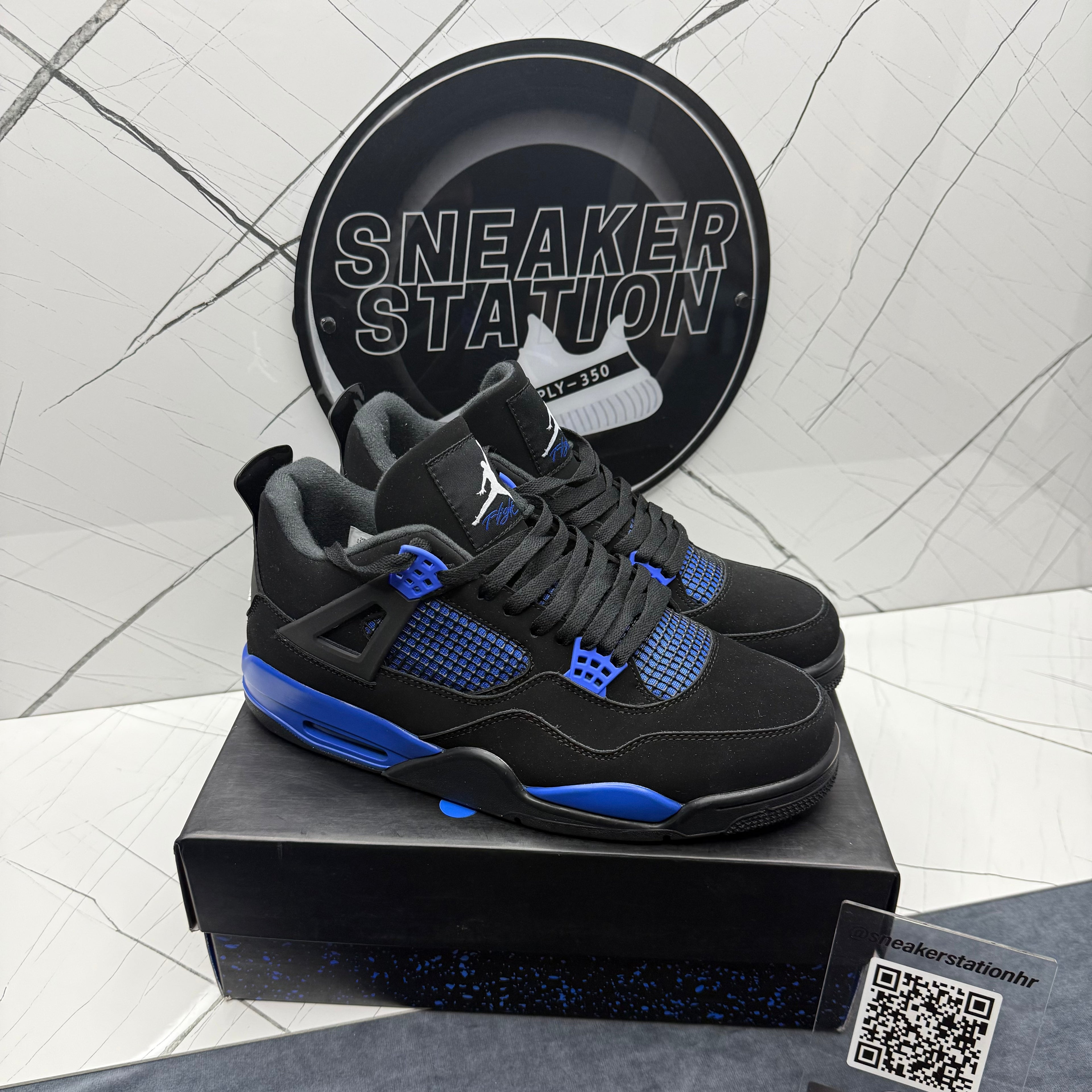 Jordan 4 Blue Thunder