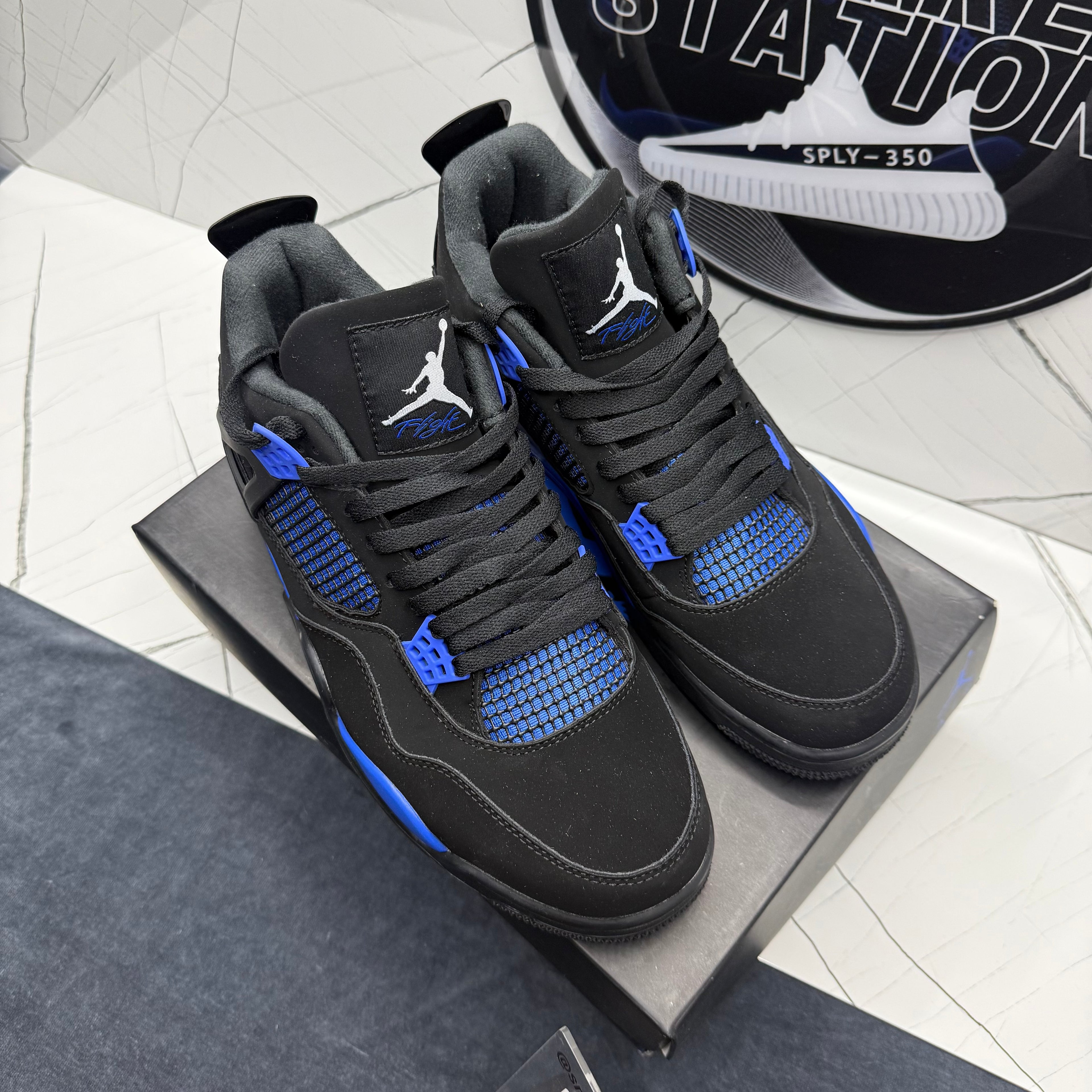 Jordan 4 Blue Thunder