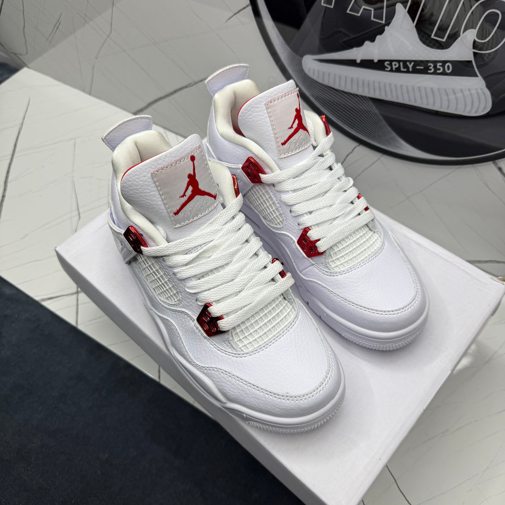 Jordan 4 Metalic Red