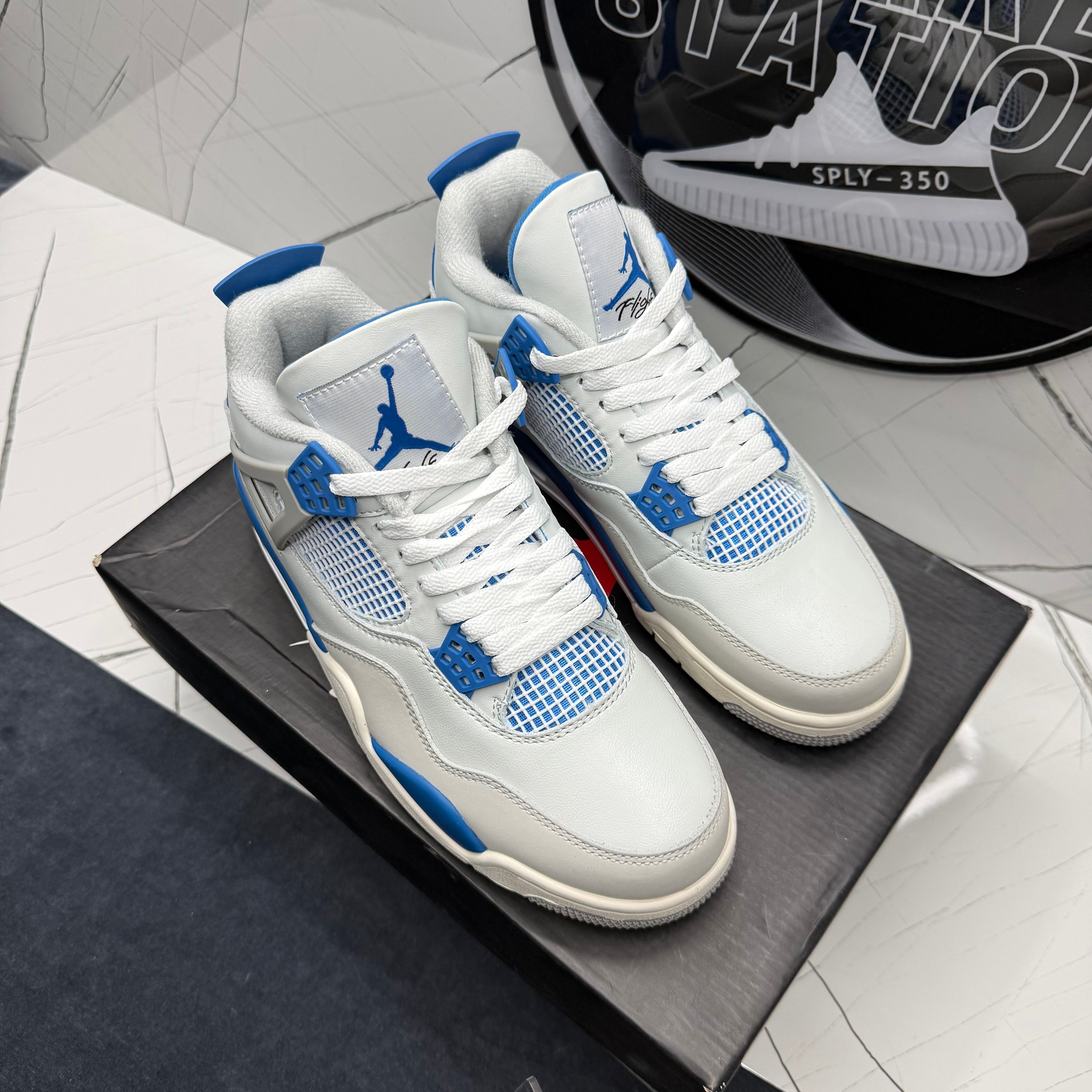 Jordan 4 Military Blue