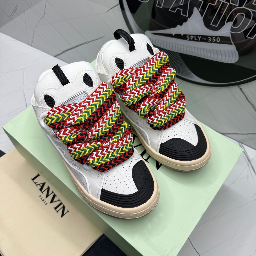 Lanvin Curb Svede Trim