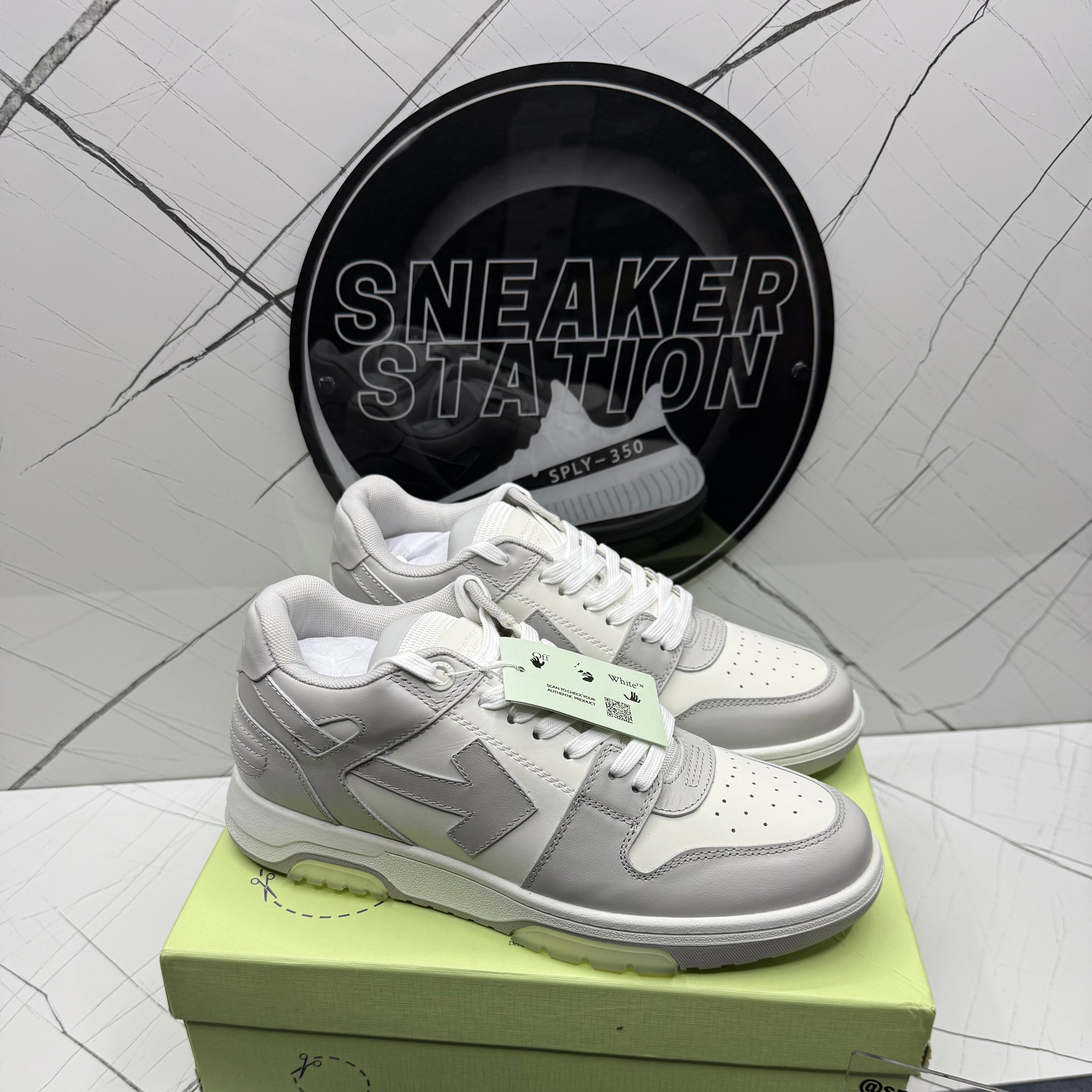 Off White Out of Office Grey