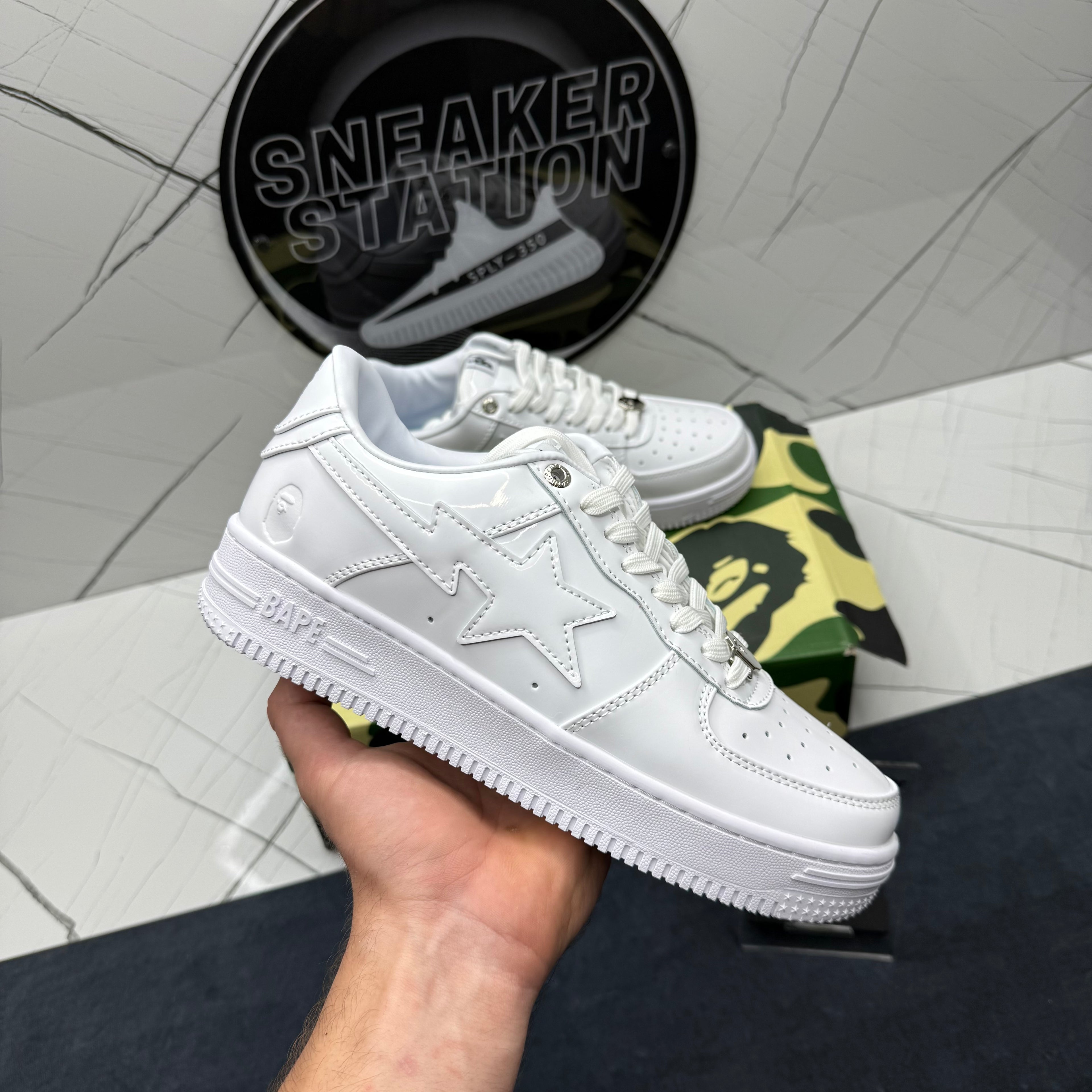 Bapesta White