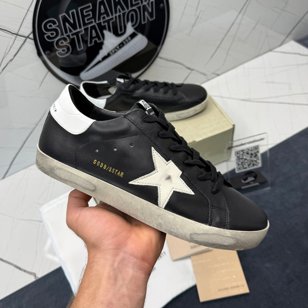 Golden Goose Super-Star Black White