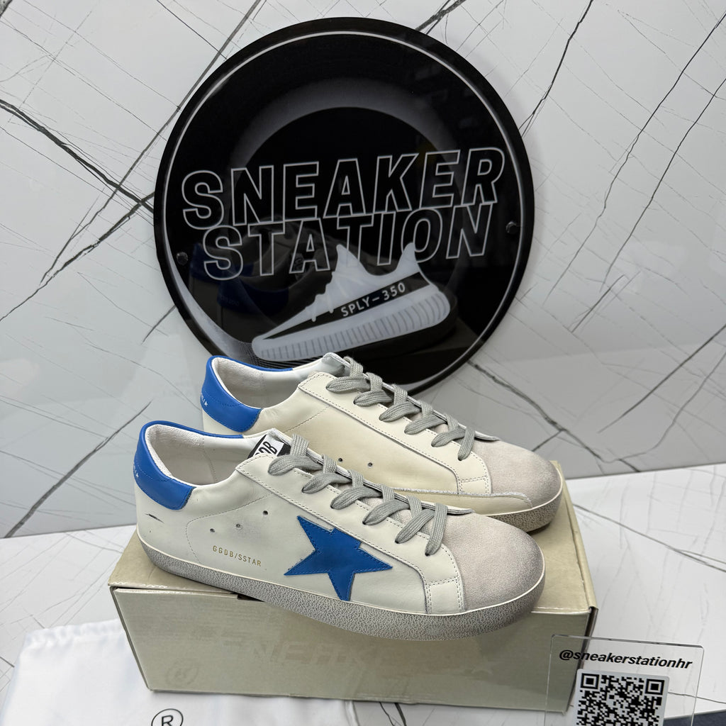 Golden Goose Super-star White Light Blue