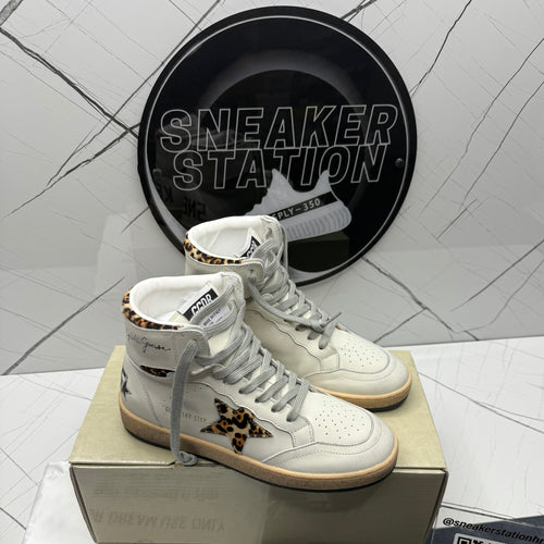 Golden Goose Sky Star Leopard print pony
