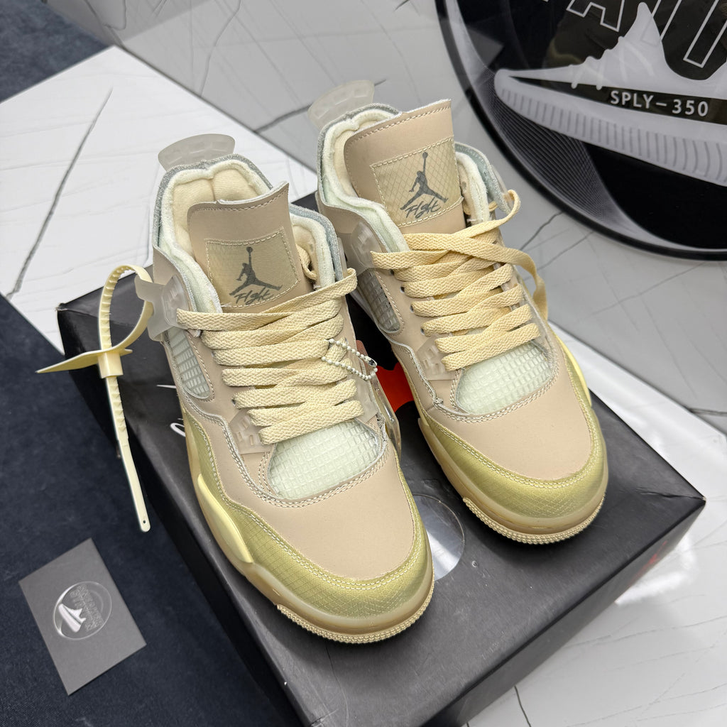 Jordan 4 Retro Off-White Sail