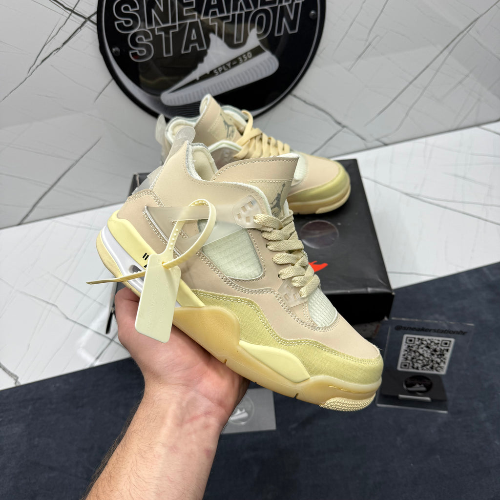 Jordan 4 Retro Off-White Sail