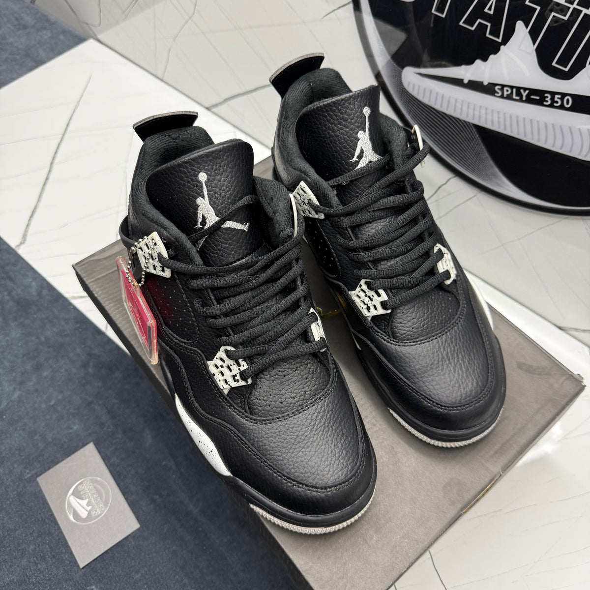 Jordan 4 Retro LS "Oreo" Sneakers