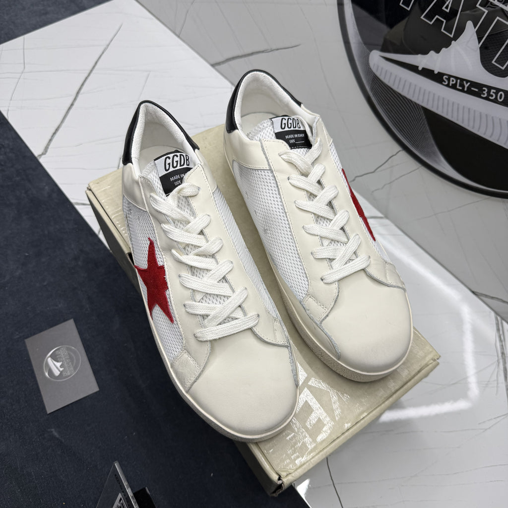 Golden goose Super-Star White Pomegranate Black