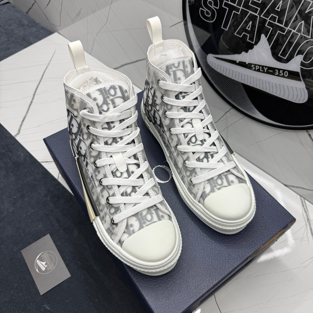 Dior B23 League High-Top white and black