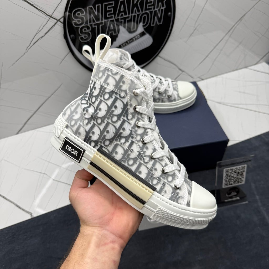 Dior B23 League High-Top white and black