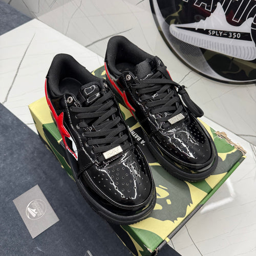 A Bathing Ape Bape Sta Low Shark Black