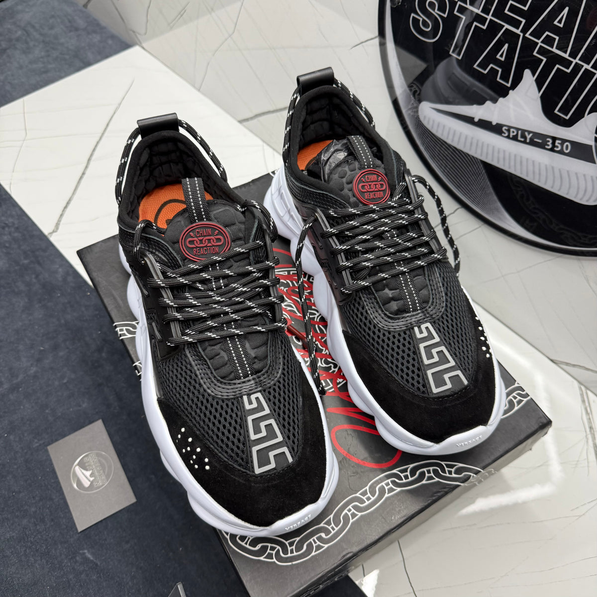 Versace Chain Reaction Black