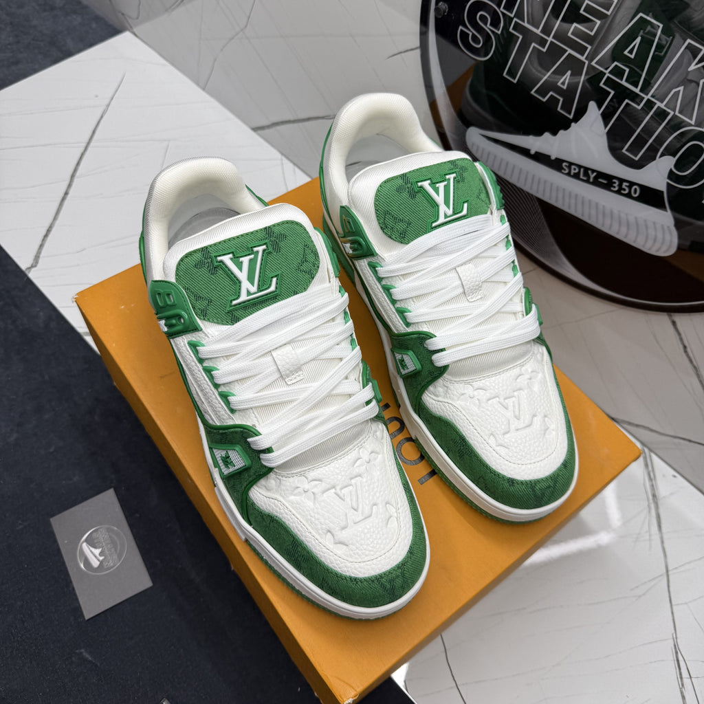 Louis Vuitton Trainers Green