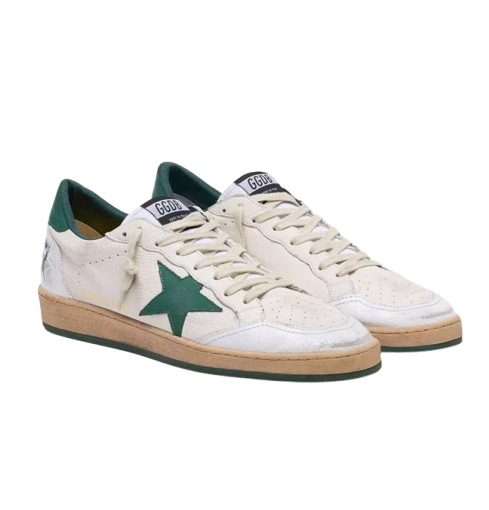 Golden Goose Ballstar green