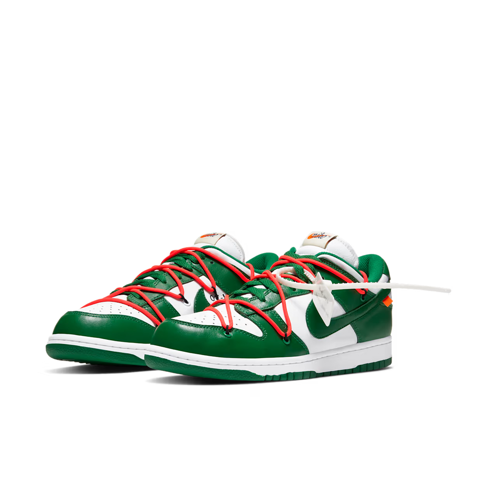 Off White Nike Dunk Low - Pine Green