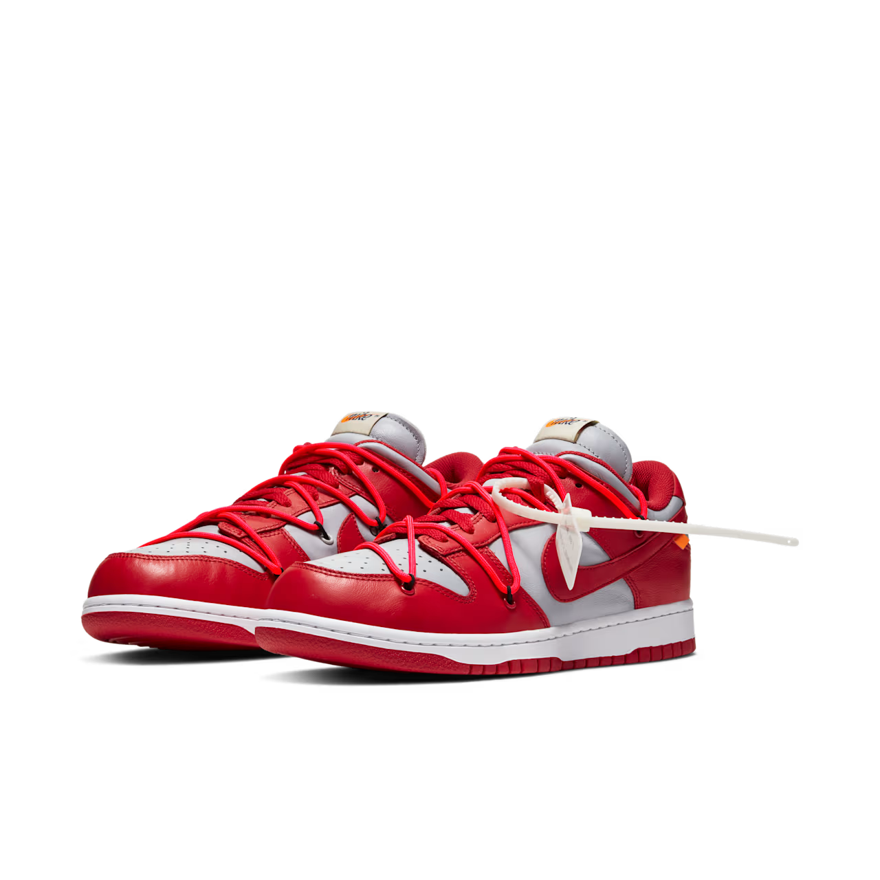 Off White Nike Dunk Low - University Red