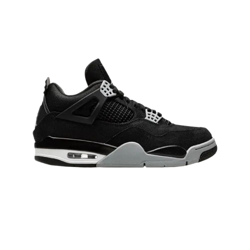 Jordan 4 - Black Canvas