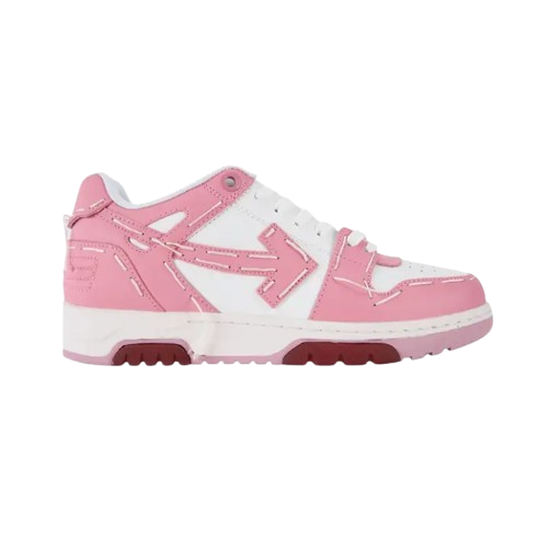 Off White Out of Office - White Pink Sartorial Stitching