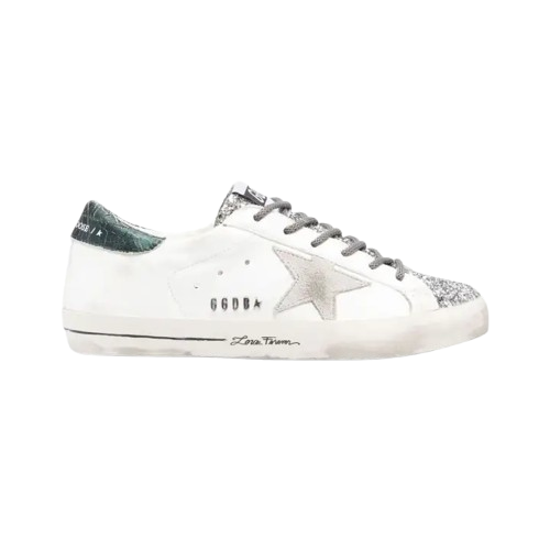Golden Goose - Love Forever White Silver