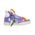 Off White High - Leather White Purple