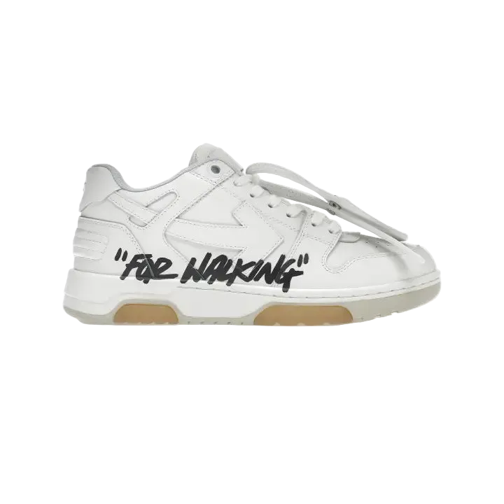 Off White Out of Office - White Black "For Walking"