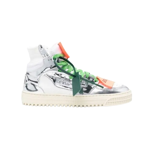 Off White High - White Silver