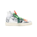Off White High - White Silver