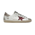 Golden Goose - White Red Glitter