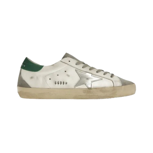 Golden Goose - White Silver Green