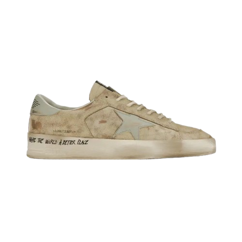 Golden Goose - White Vintage Light Blue