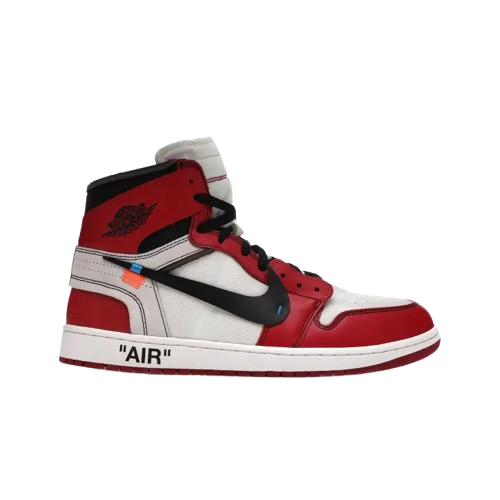 Off White Jordan 1 - Red - CHICAGO
