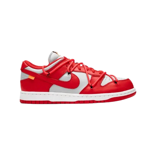 Off White Nike Dunk Low - University Red