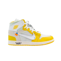 Off White Jordan 1 - White - Canary Yellow