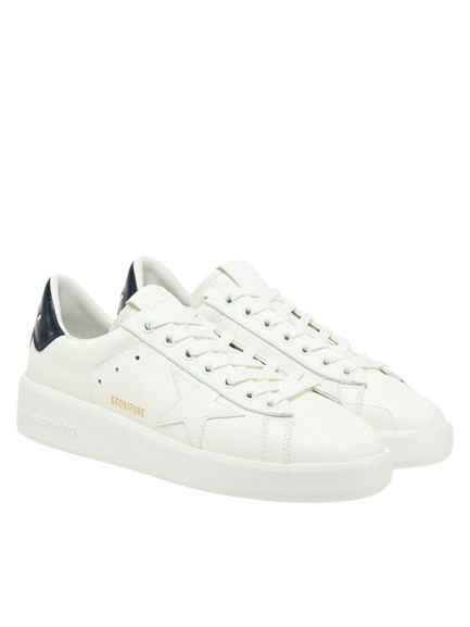 Golden Goose White Navy