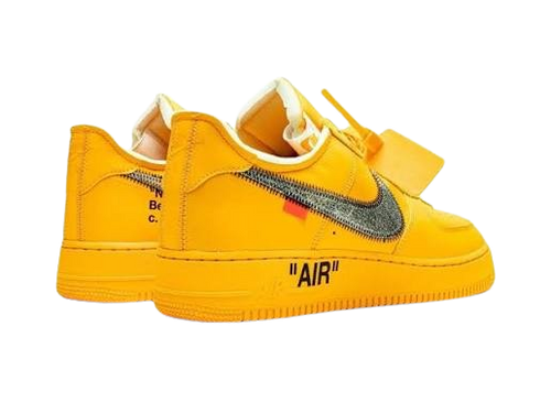 Off White Air Force 1 - University Gold
