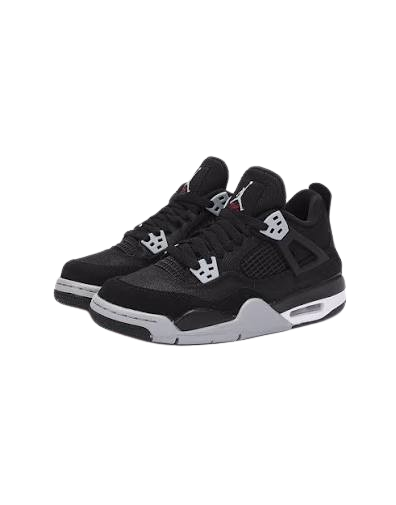 Jordan 4 - Black Canvas