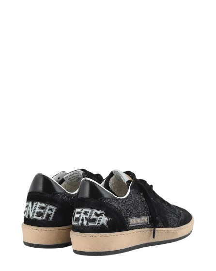 Golden Goose Black Glitter